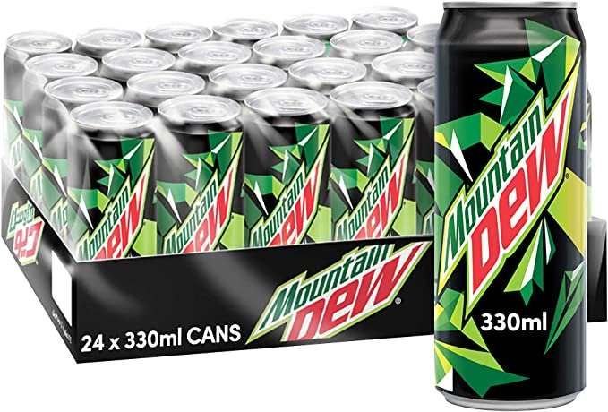 Mountain Dew (330ml x 24 cans)