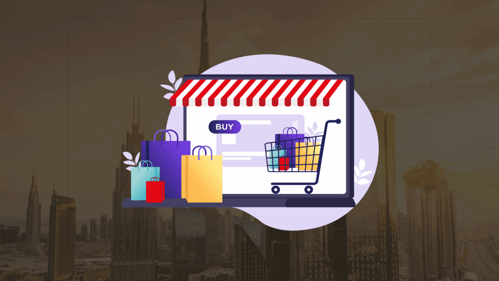 Families in Dubai shopping groceries online for daily essentials, enjoying convenient home delivery with Grubss