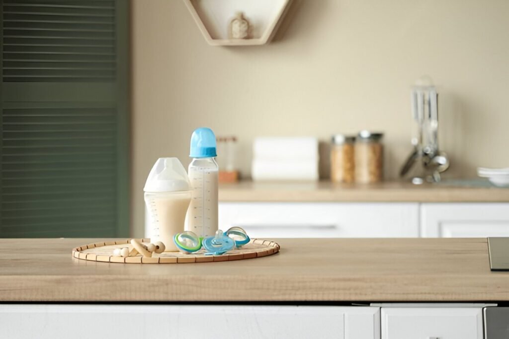 powdered milk and baby formula