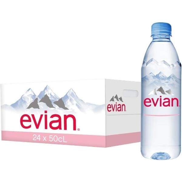 EVIAN MINERALS WATER 500ML