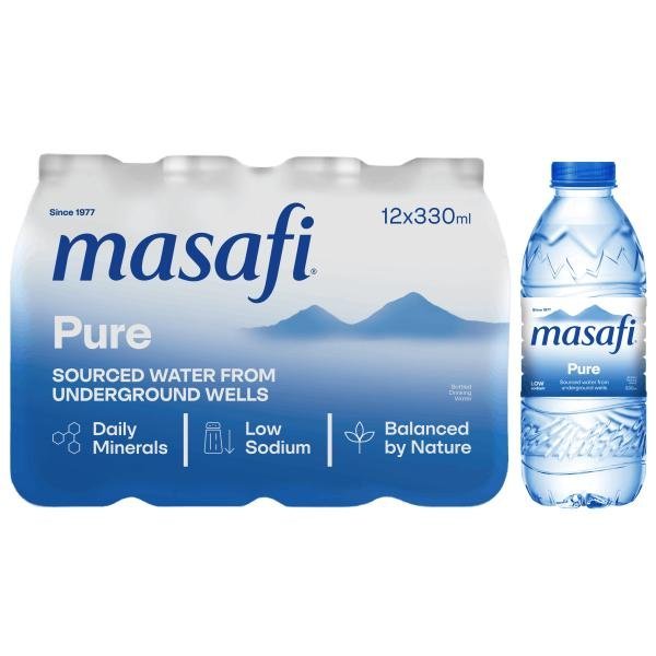 MASAFI WATER 300 ML x 12PCS