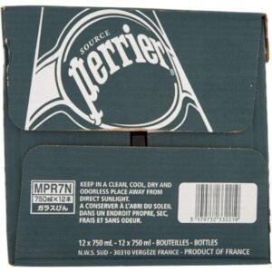 PERRIER WATER 750 ML