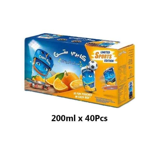CAPRISUN ORANGE  200  ML X 40 PCS