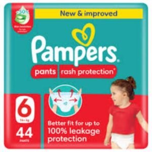 PAMPERS PANTS NO 6 , 34PCS, 16+KG