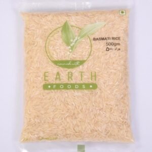 EARTH FOOD BASMATI RICE 500GM