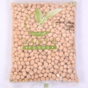 EARTH FOOD WHITE CHANA 500 GRM