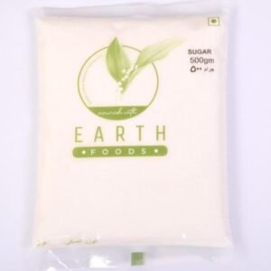 EARTH FOOD WHITE SUGAR 500 GRM