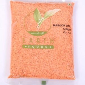 EARTH FOOD  MASOOR  DAL 500 GRM